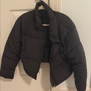 Double Zero Charcoal Puffer Jacket